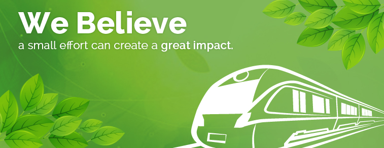 We believe a small effort can create a great impact