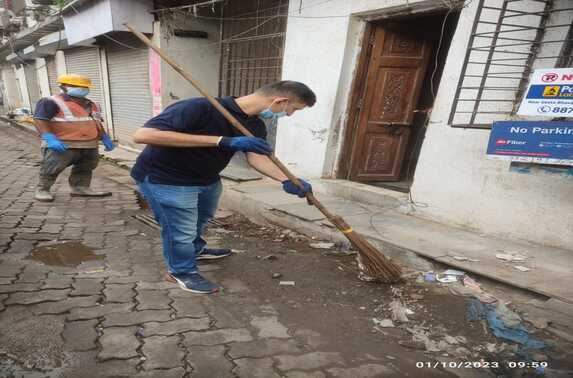 Swachhata Hi Seva Shramdaan - cleanliness drive