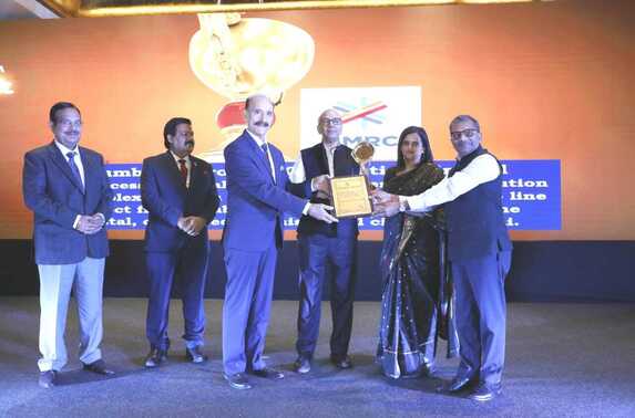 MMRC honoured with the 'Tunnelling project of the year’ and 'Safety initiative of the year’ awards in the Tunnelling Association of India (TAI) Awards 2023