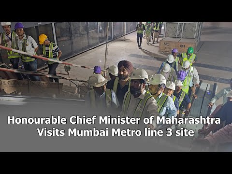 Embedded thumbnail for Hon CM Shri Eknath Shinde Visits Churchgate &amp;amp; Vidhan Bhavan Metro3 Stations
