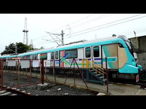 Embedded thumbnail for MMRC celebrated the 76th Independence Day by initiating High Voltage Charging of the 8 coaches