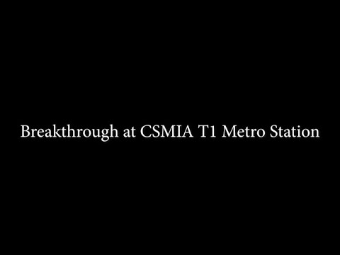 Embedded thumbnail for Mumbai Metro3 I 36th Breakthrough at CSMIA T1