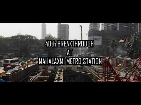 Embedded thumbnail for 40th Breakthrough at Mahalaxmi Metro Station